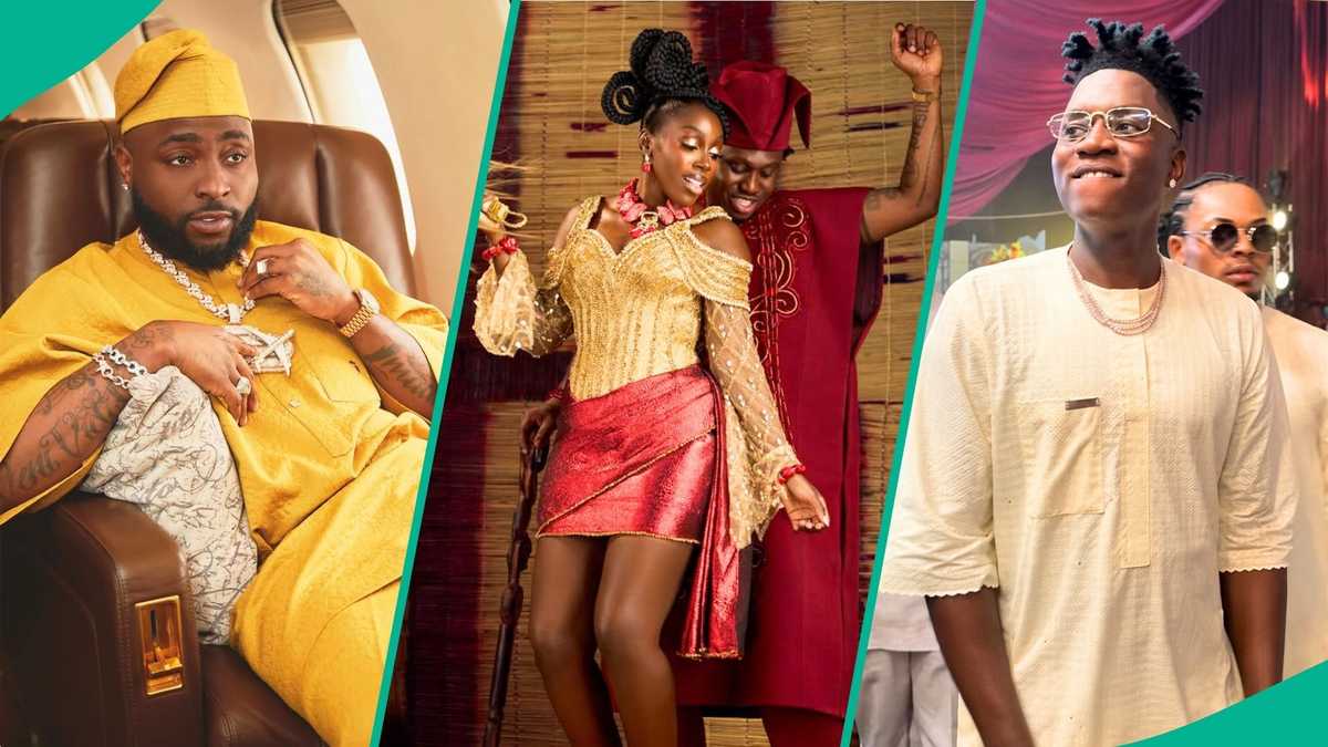 Davido’s dollar-spraying moment at Zlatan Ibile’s wedding gets fans talking as OGB Recent joins in
