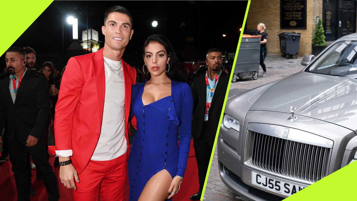 Cristiano Ronaldo and Georgina enjoy lavish dinner, shows off £300,000 Rolls-Royce: video