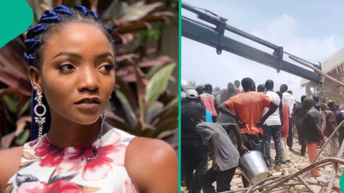 Jos school collapse: Singer Simi names the cause of the tragedy that claimed lives – people’s reactions