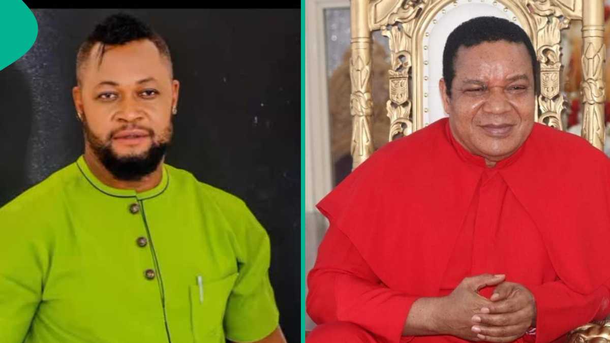 Actor Vincent Opurum replies critics with video after acknowledging Olumba Olumba as King of Kings