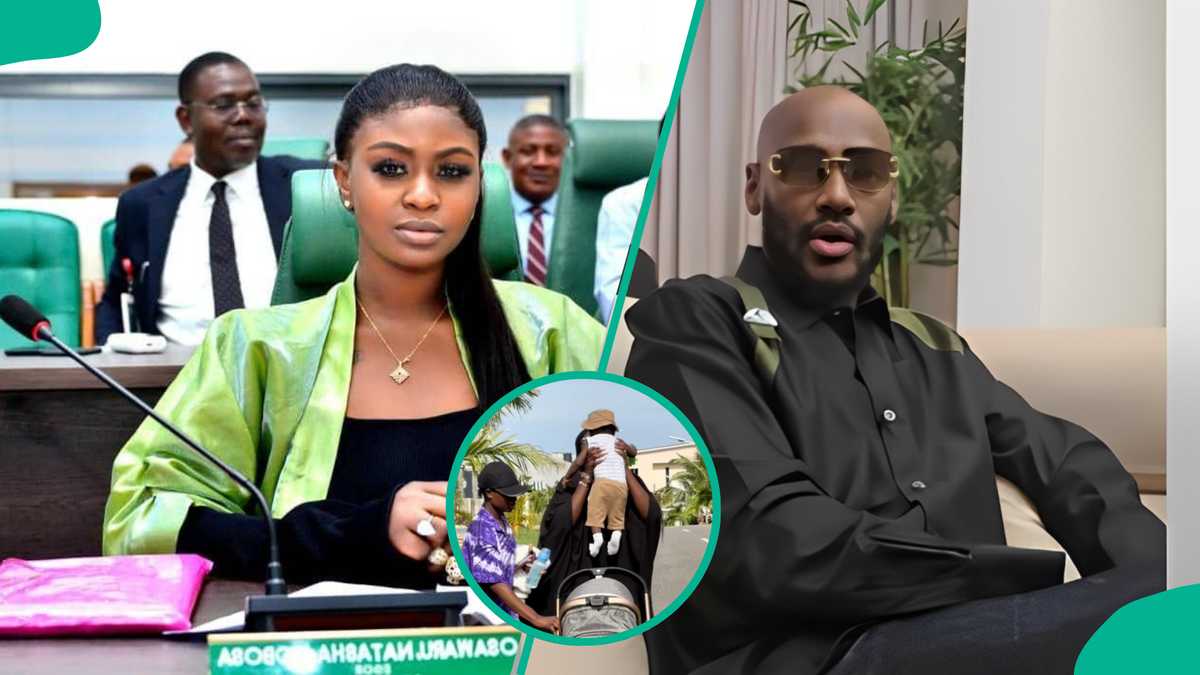 2Baba’s estranged wife Natasha Osawaru finally unveils their son as fans react