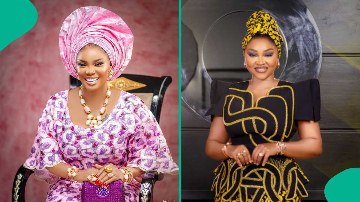 Iyabo Ojo reacts as Mercy Aigbe's son shares video of her without filter