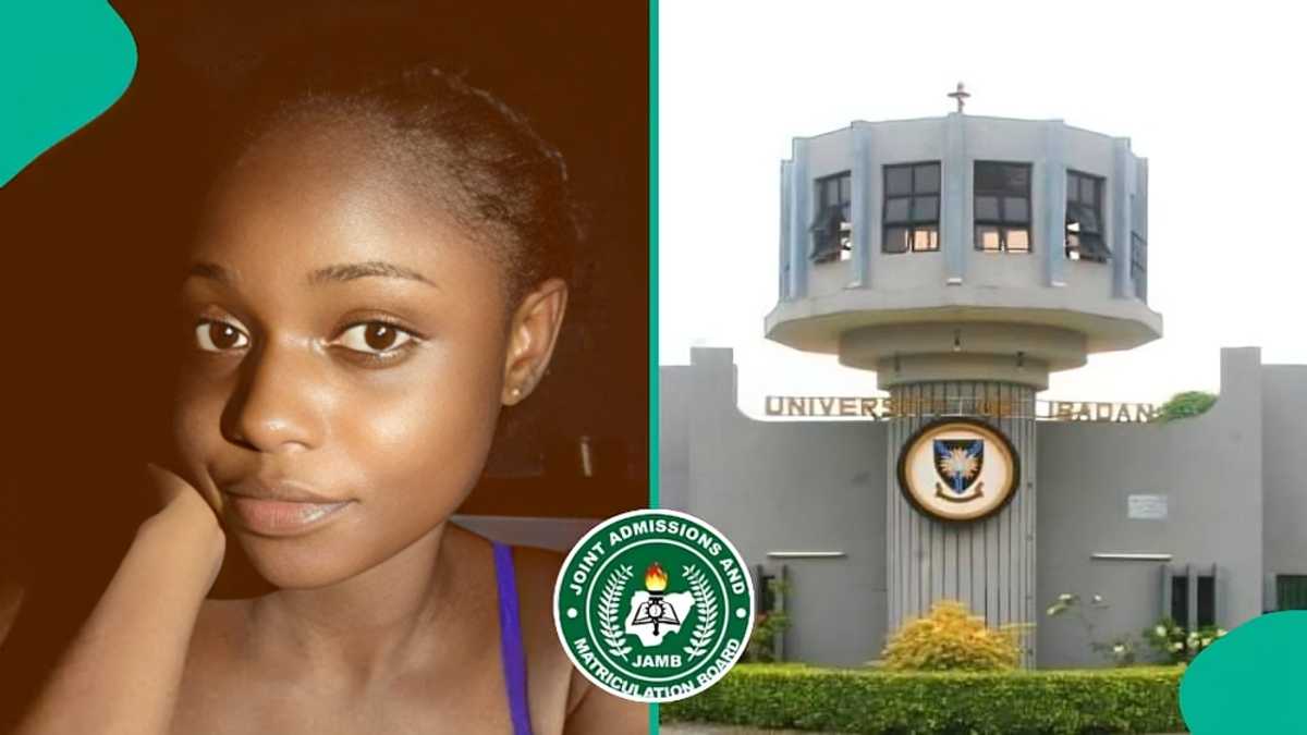 University of Ibadan candidate who wants to study Medicine and Surgery displays her JAMB score