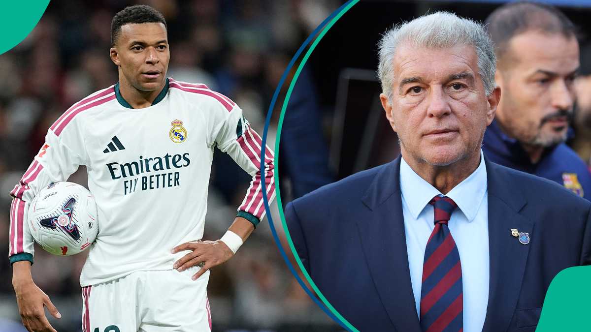 Barcelona president doubles down on how Kylian Mbappe is a problem at Real Madrid