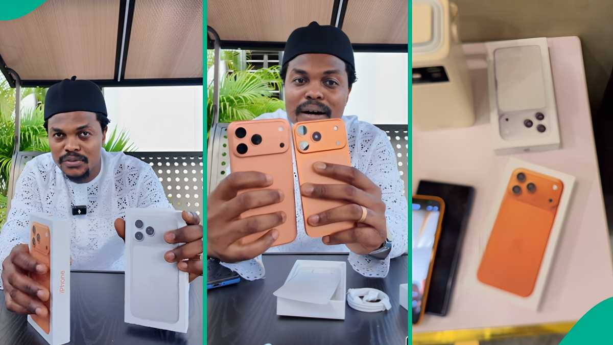 Blord Upgrades iPhone XR to iPhone 17 Pro, Mentions Price of Device as He Tests Camera, People React - Legit.ng