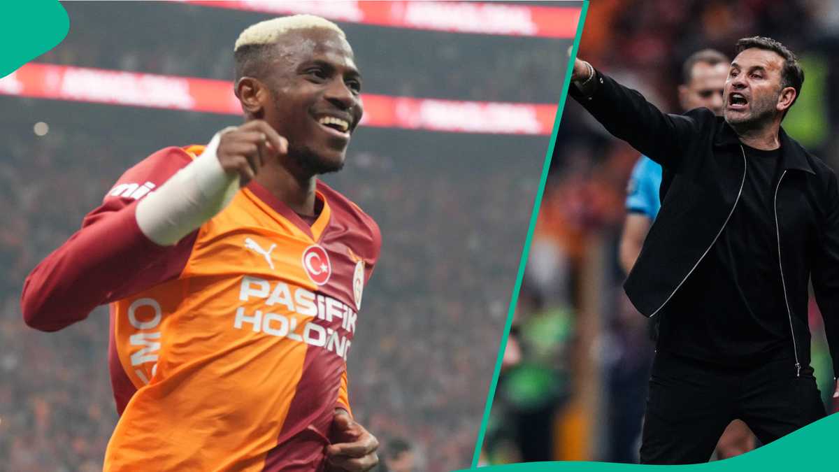 What Galatasaray coach said after Victor Osimhen scored against Fenerbahce on his return from injury
