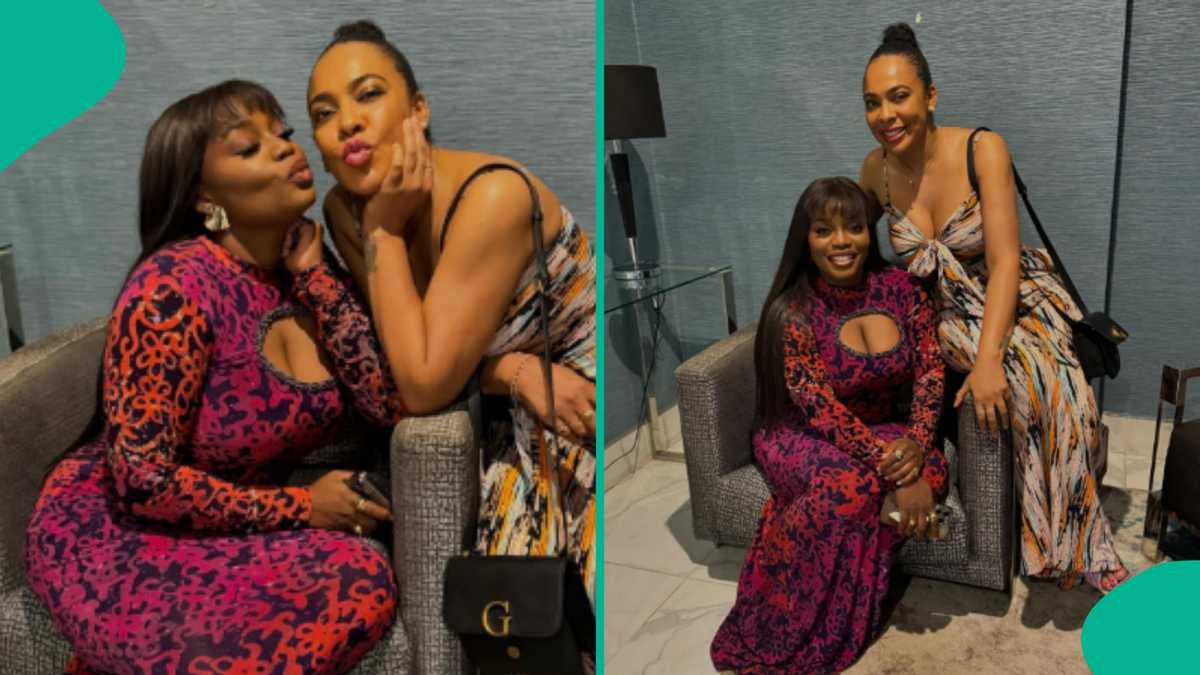 BBNaija's Bisola &amp; TBoss link up, share cute memories as they revisit age-long argument