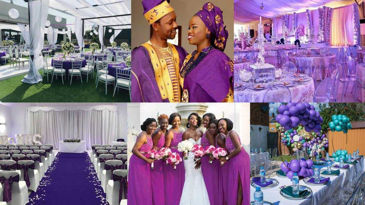 Colors that go with purple for a wedding Best combinations for 2022 Legit.ng