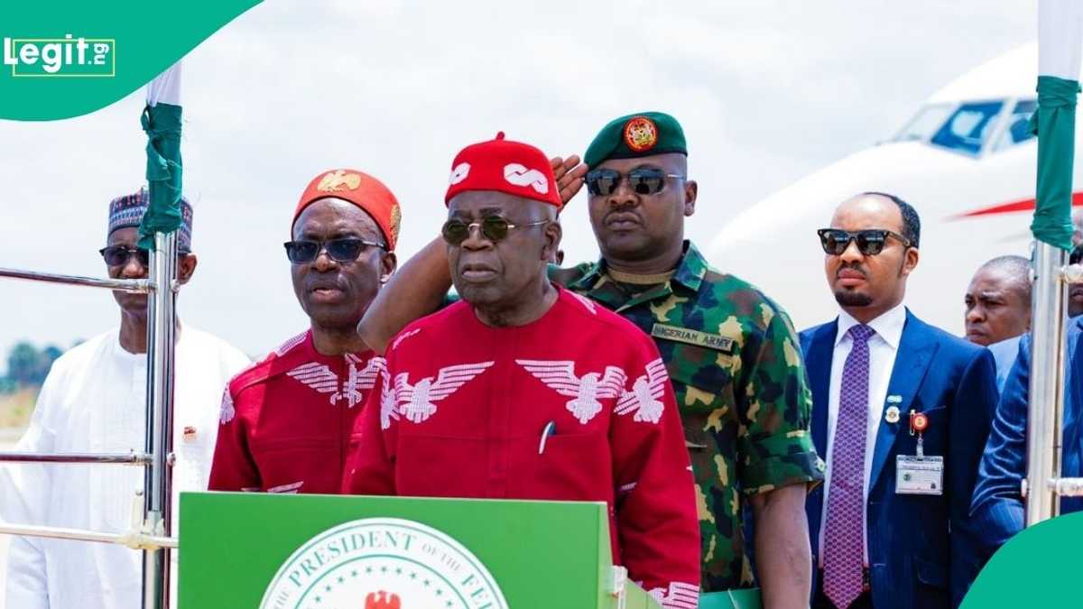 How Tinubu reacts to another governor's endorsement, full speech emerges