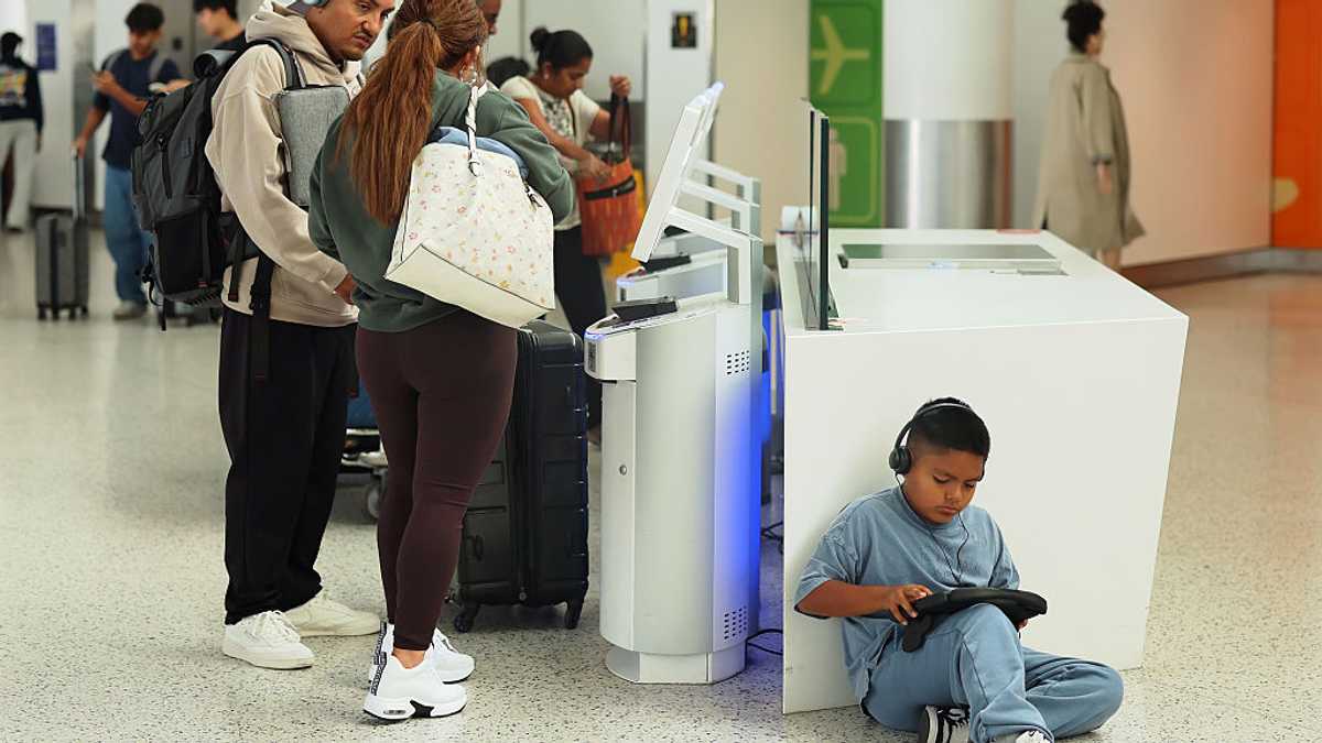 I saw a lost child in the airport — what he had in his backpack made me gasp