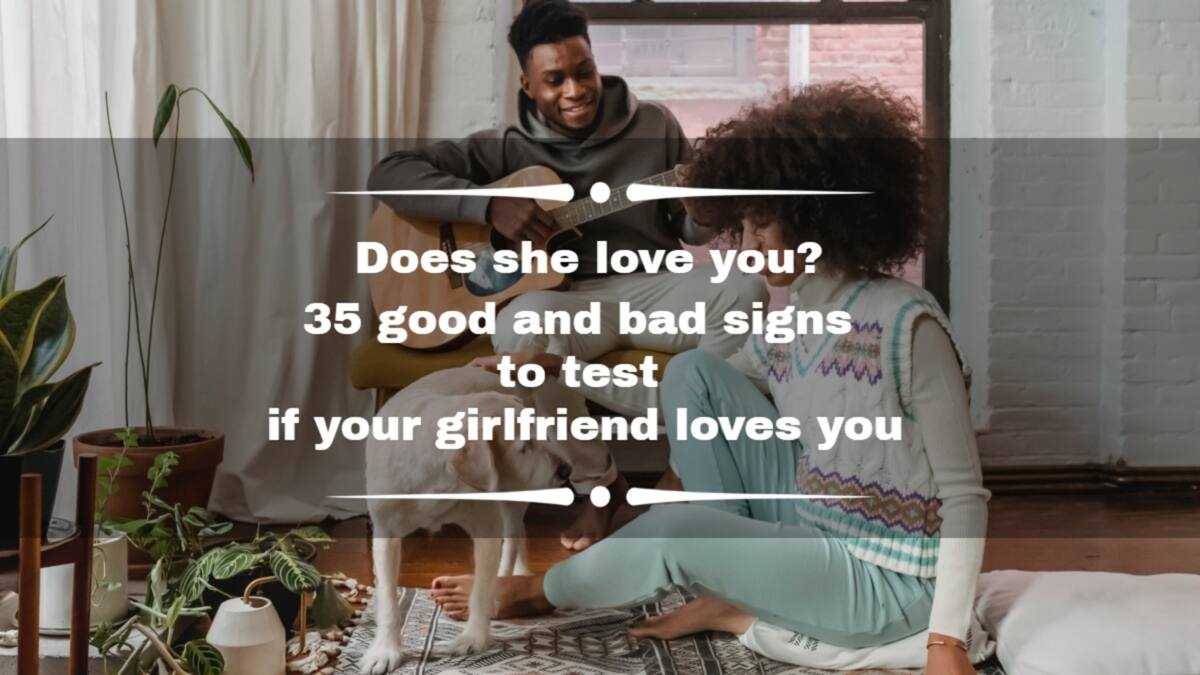 Does she love you? 35 good and bad signs to test if your girlfriend loves  you - Legit.ng