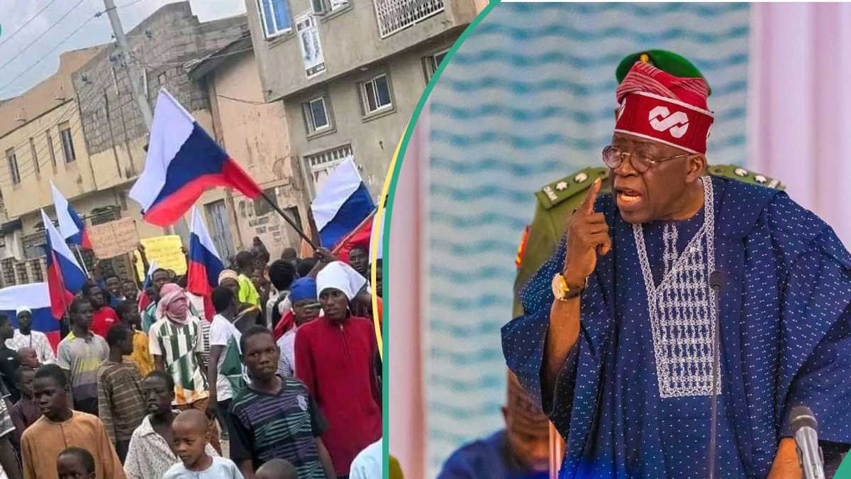 Live updates: Tinubu gives fresh order as protesters wave Russian flag, protest enters Day 6