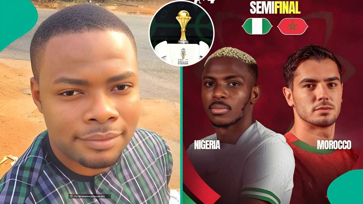 AFCON Semi-Final: Young man asks AI who will score in Morocco vs. Nigeria match, gets two names