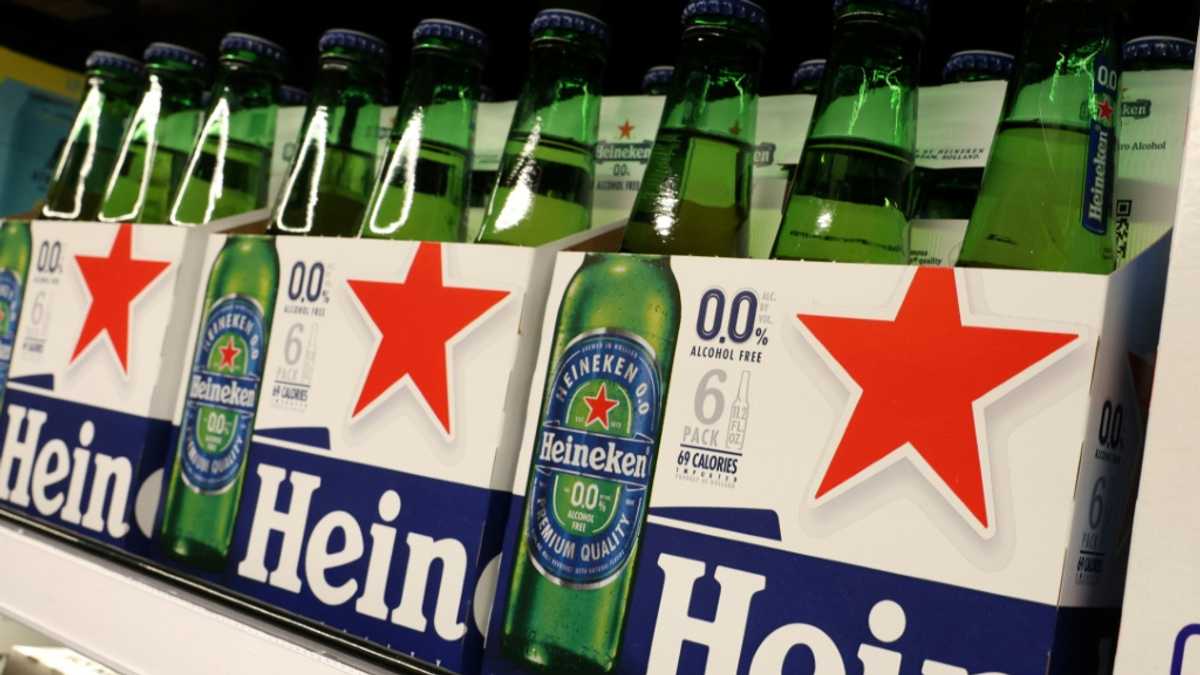 'Mixed performance': Heineken beer sales down