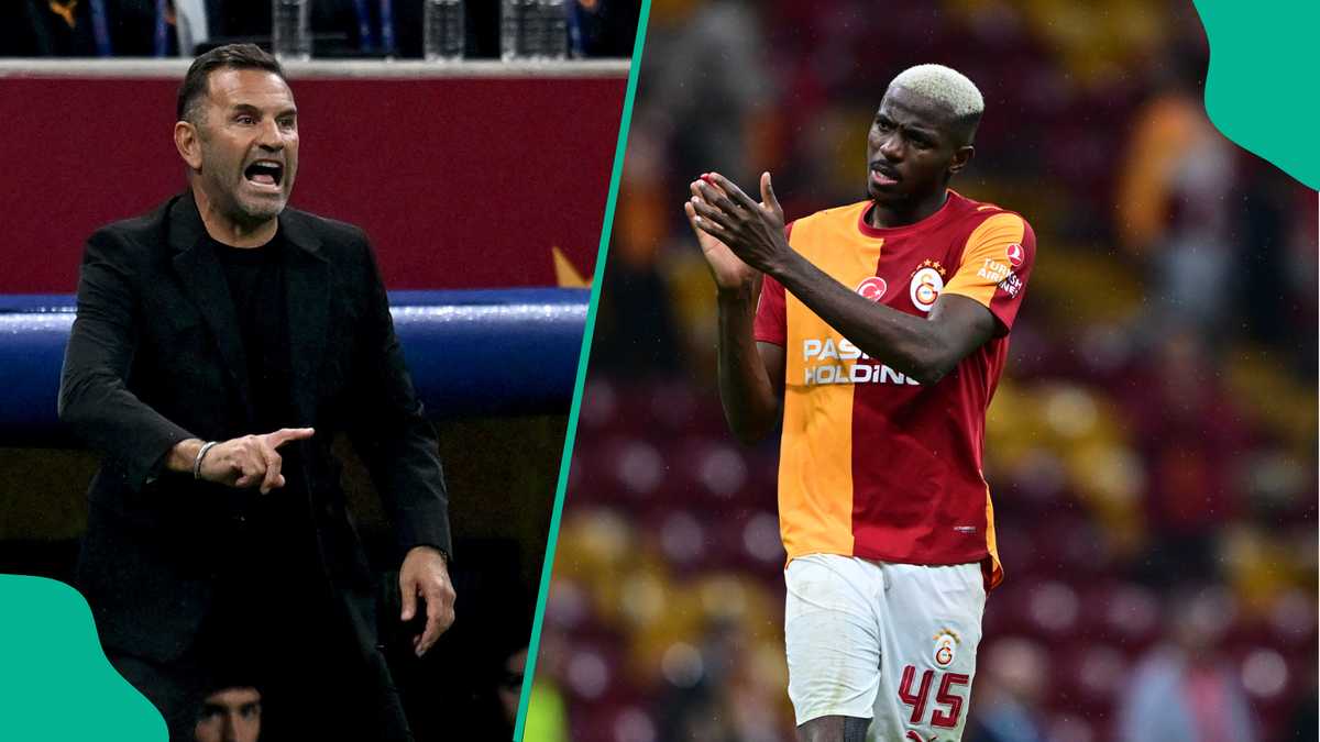 Revealed: What Galatasaray coach said after losing 4-1 to Barcelona despite Victor Osimhen's return