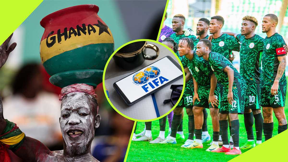 Reason why Nigeria suffered the biggest drop in FIFA rankings despite Ghana's woeful form