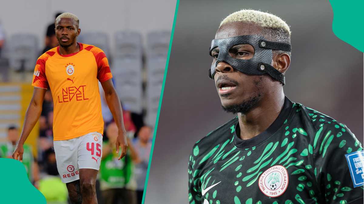 Galatasaray confirms Victor Osimhen's injury status after his inclusion in Super Eagles' squad