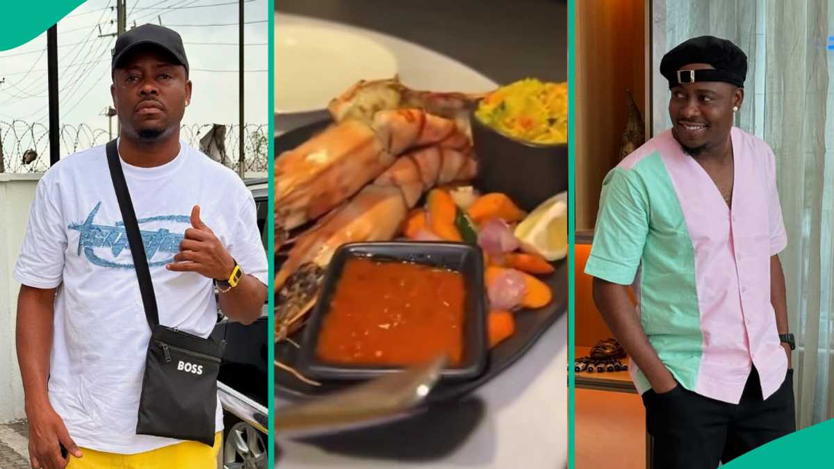 Drama As Lege Miamii Abandons Lady After She Ordered N40k Food While He Ate N7k: "U Have Done Well"