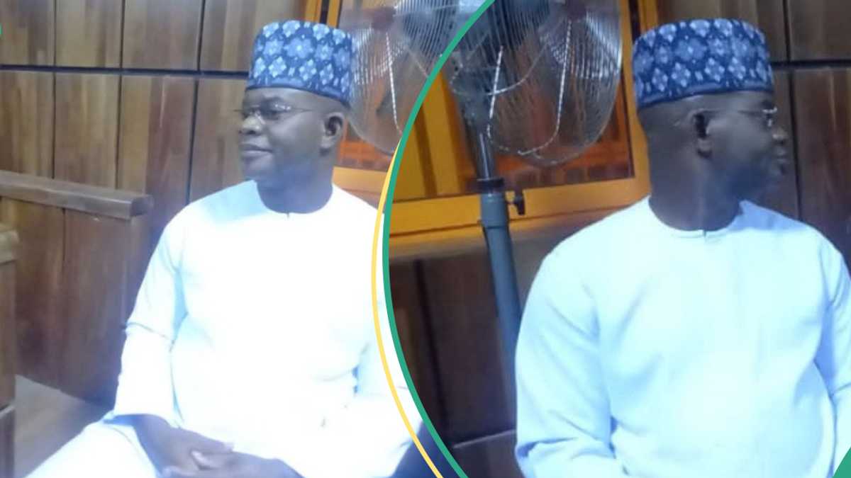 Breaking: Video emerge as former Kogi governor Bello arrives court