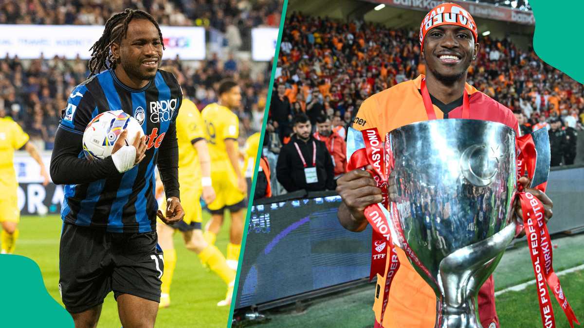 4 Super Eagles stars with most goals in Europe this season, including Osimhen and Lookman