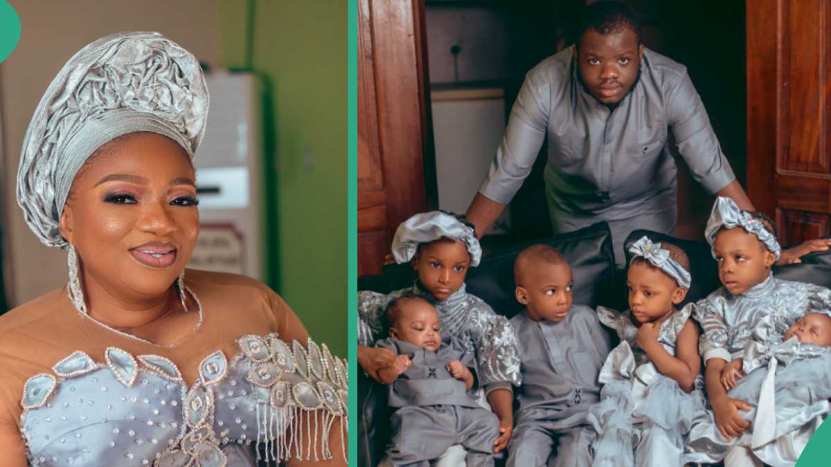 Photos: This Nigerian woman has given birth to twins three times