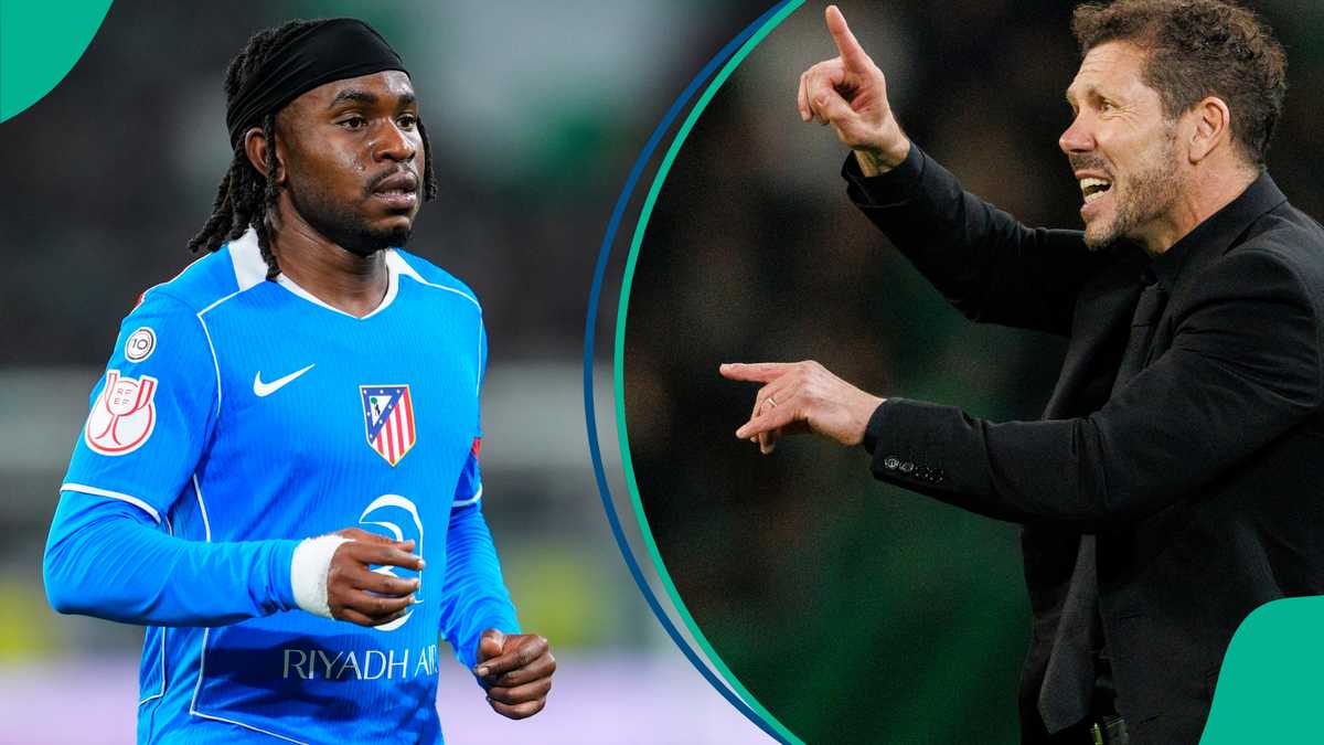 Atletico Madrid boss Diego Simeone explains Ademola Lookman’s best position
