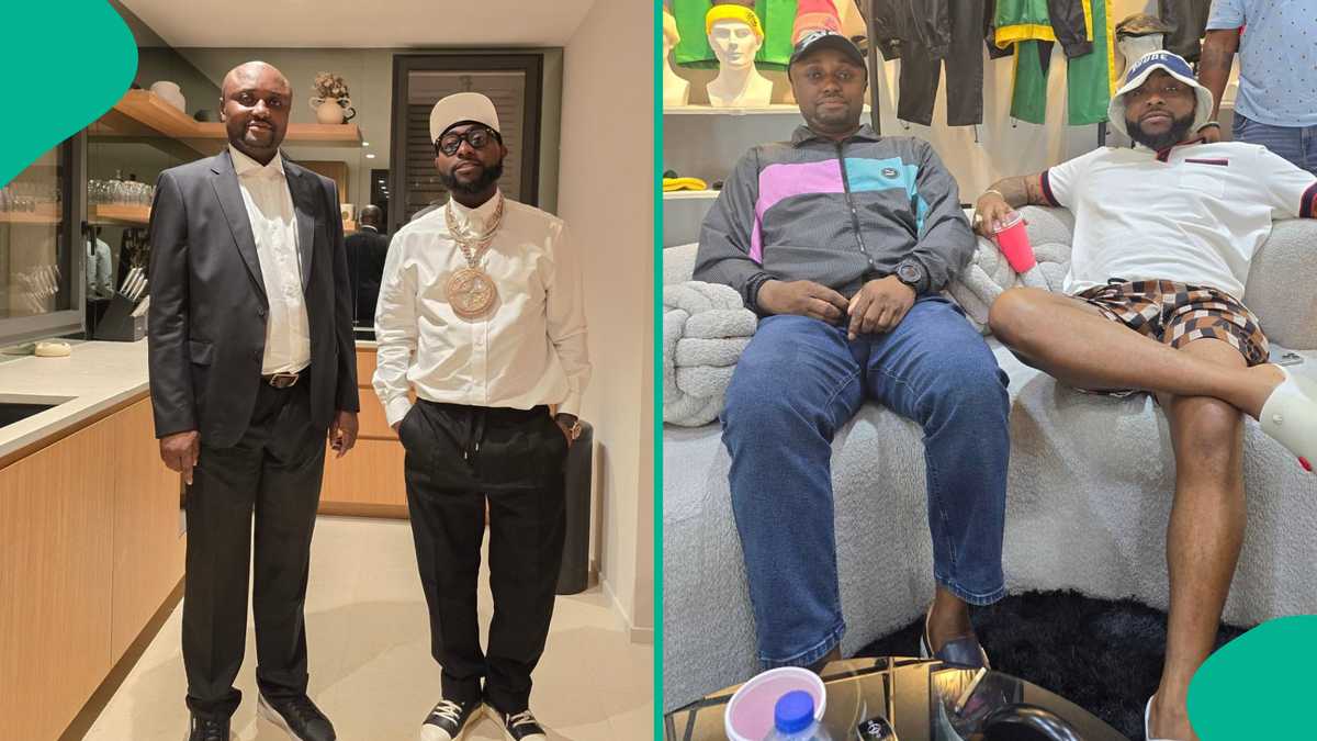 See how Israel DMW celebrated Davido's 32nd birthday, fans react (photos)