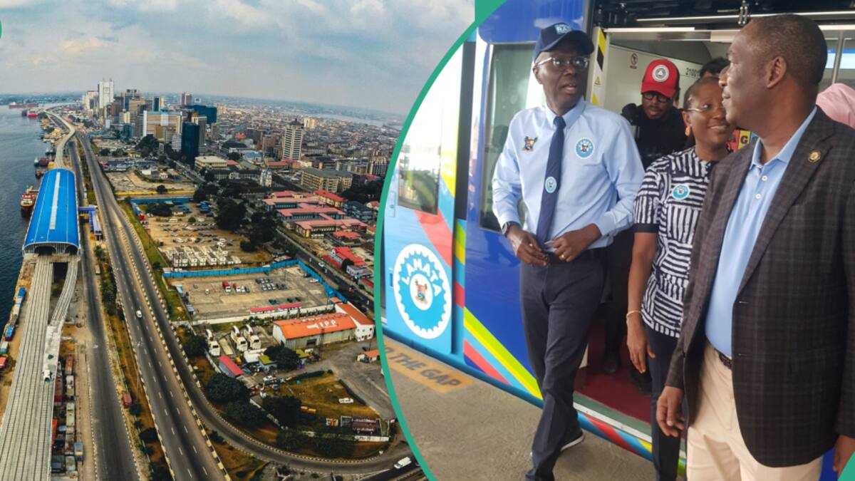 Breaking: Jubilation As Sanwo-Olu Takes First Blue Line Train Ride ...