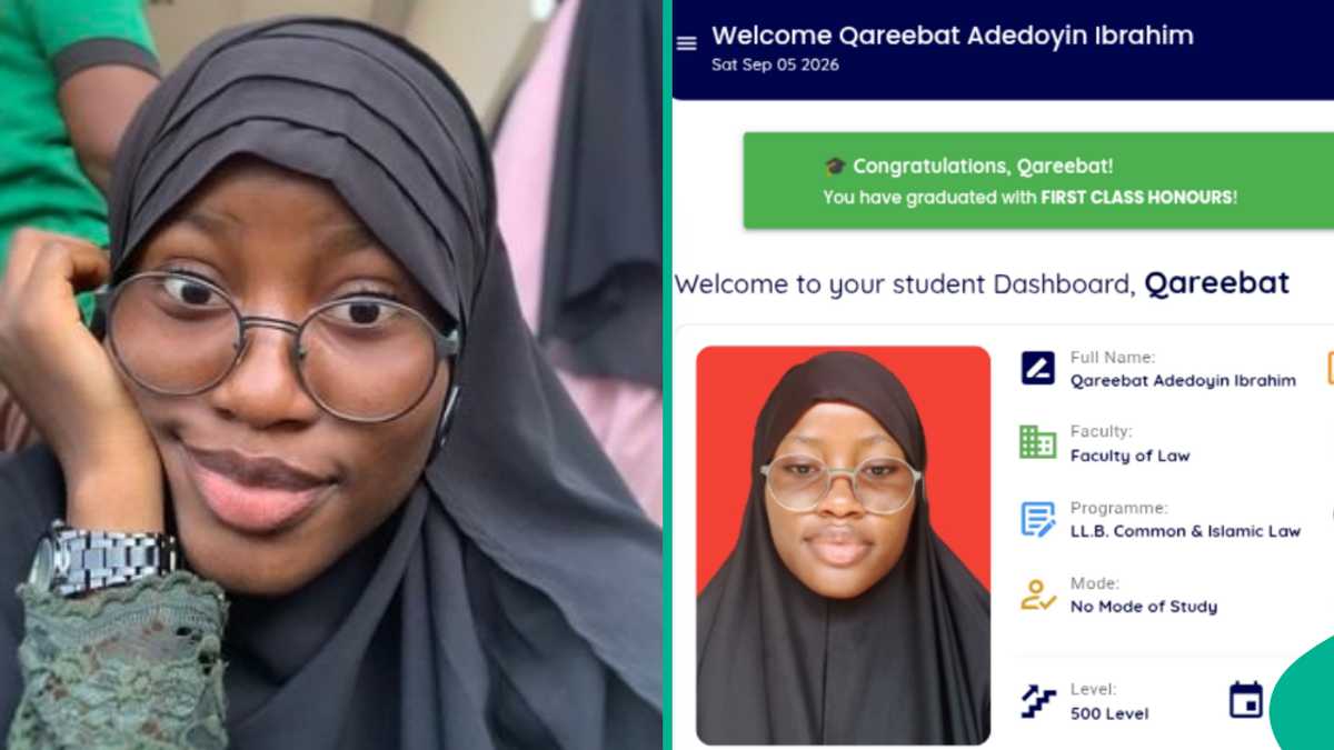 Law graduate marks academic milestone with first class result on social media