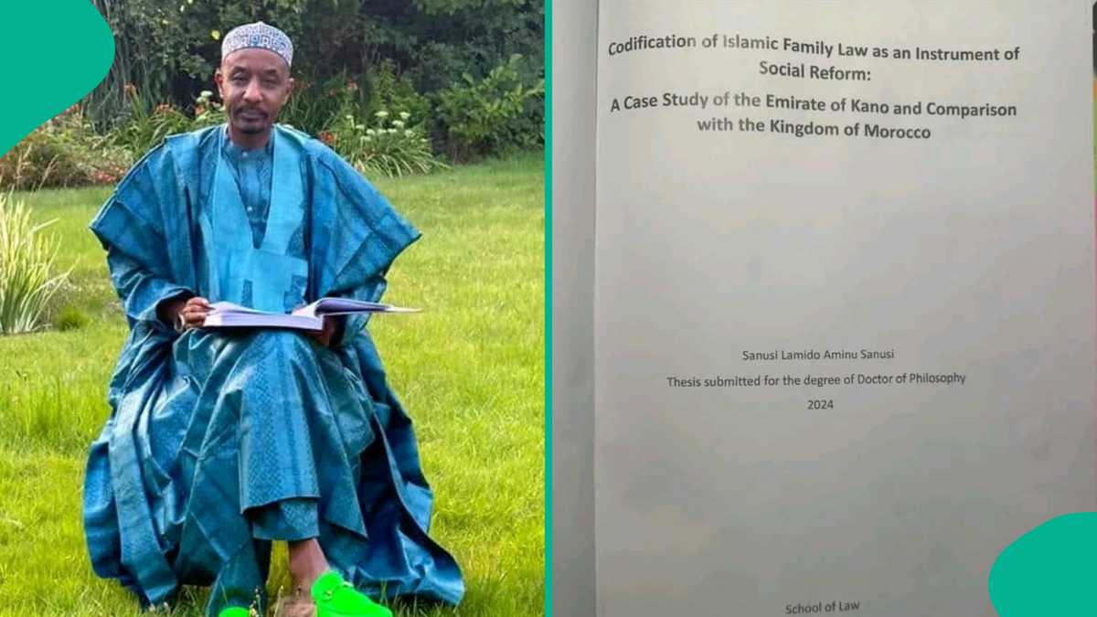 Sarki Sanusi II Ya Kammala Digirin Digirgir, Ya Samu PhD da Rigimar ...