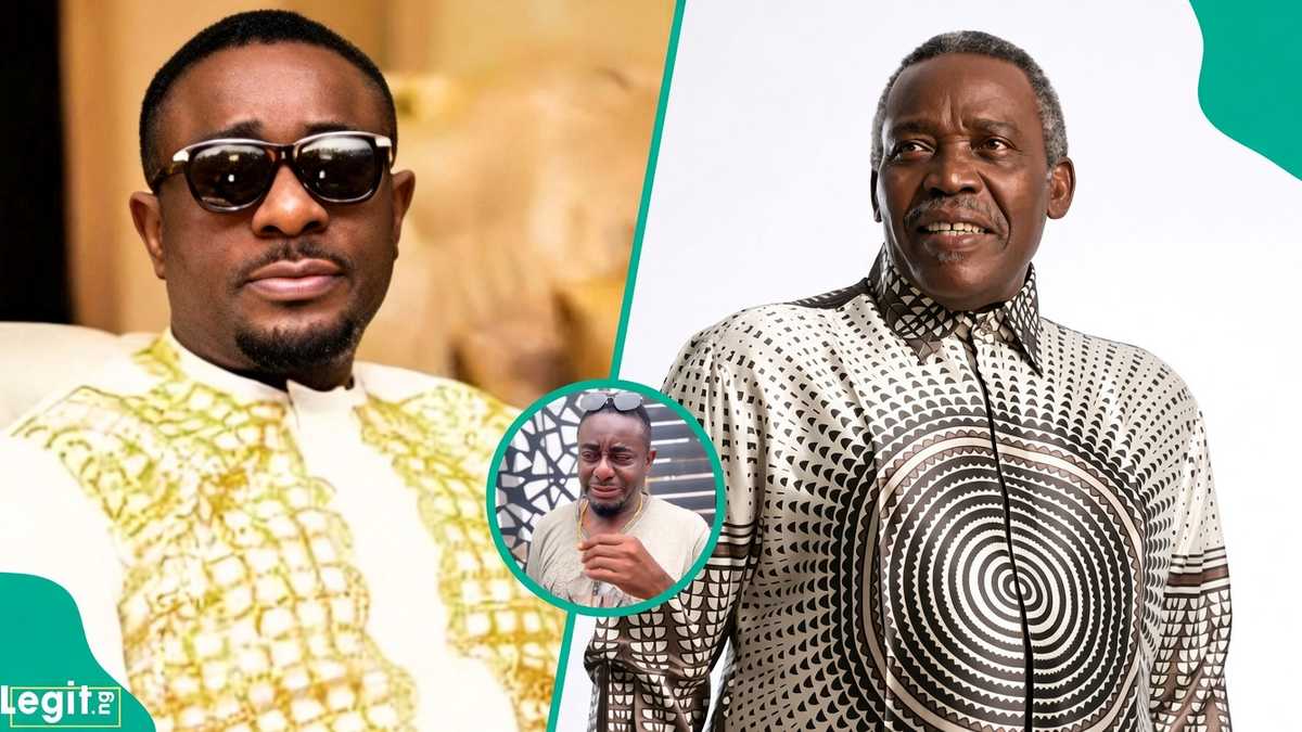 Emeka Ike breaks down in tears after learning of Olu Jacobs’ death: “I did not see him till he died”