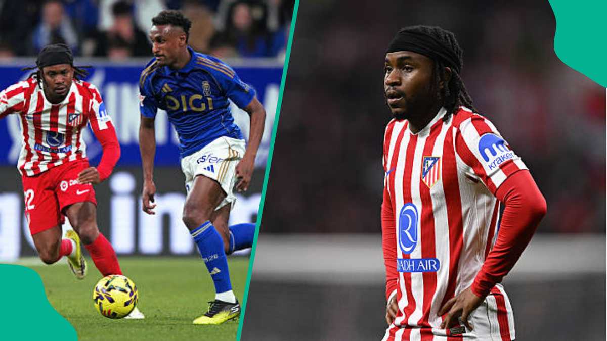 Why Ademola Lookman was substituted at halftime in Atletico Madrid’s 1:0 win vs Real Oviedo