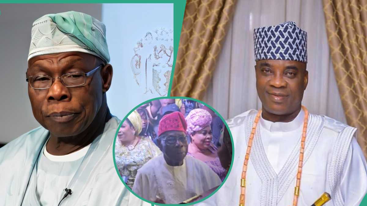 Obasanjo makes money rain on K1 De Ultimate, video trends online: “so Wasiu can hail OBJ?”