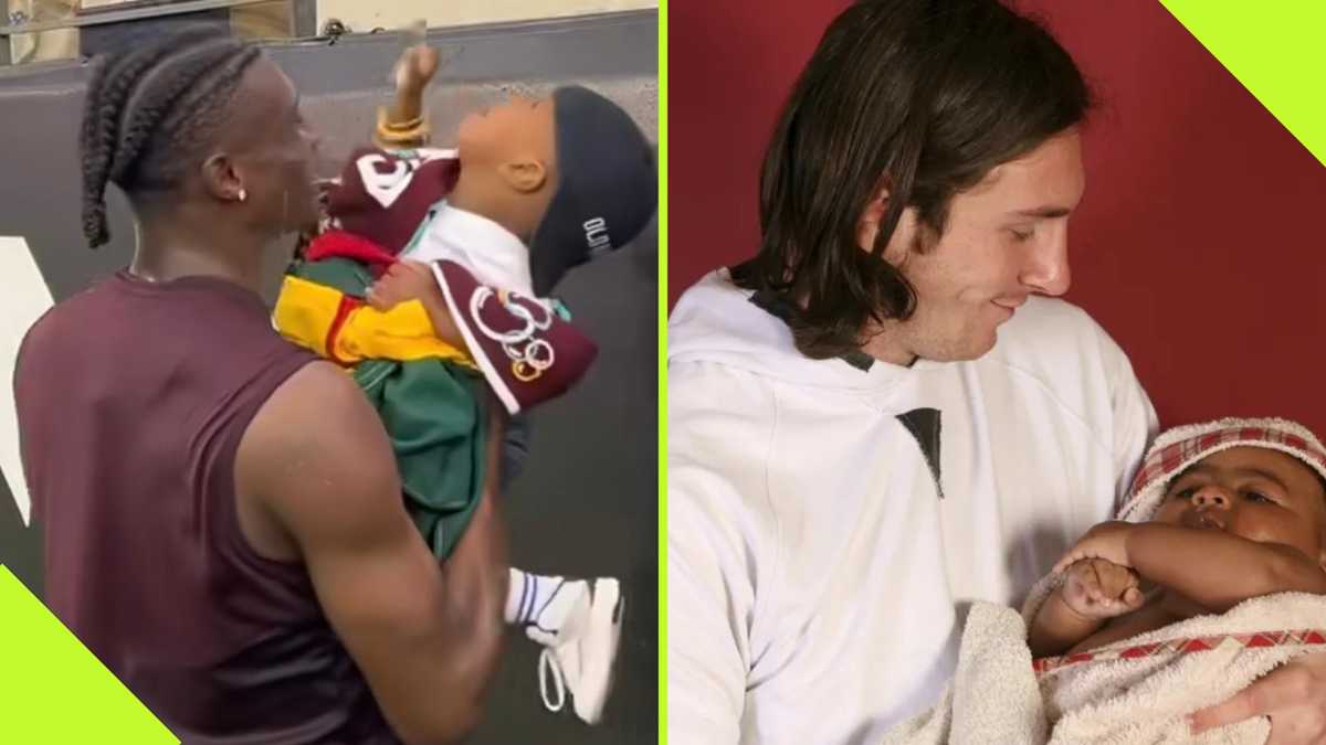Heartwarming scenes as Mohammed Kudus recreates Messi and Lamine Yamal's moment with baby in USA
