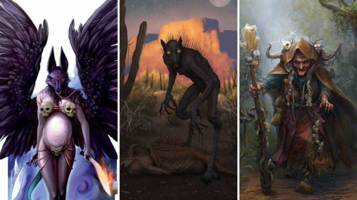 Different Folklore 15 creepy monsters from folklore and mythology of different cultures ...