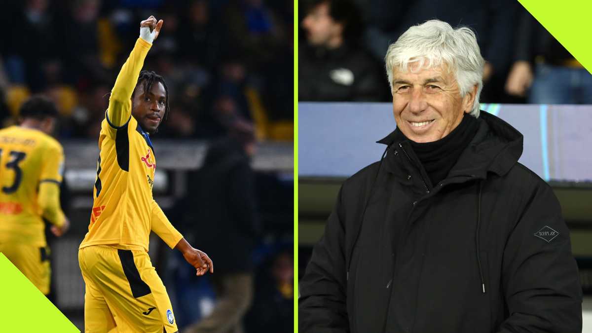 Gasperini reveals how CAF POTY favourite Lookman inspired Atalanta’s form after UCL win