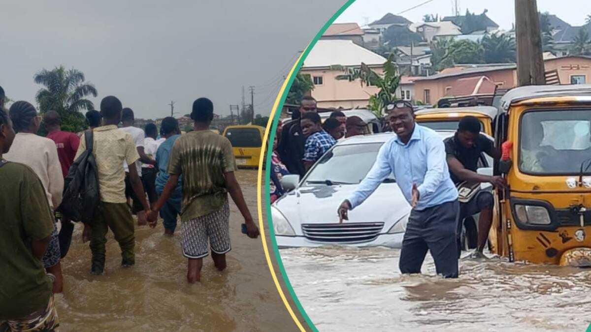 Heavy rainfall paralysed parts of Lagos, caused blackouts