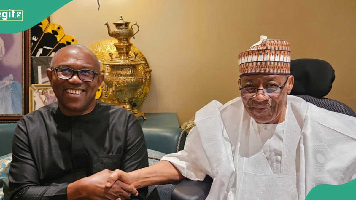 IBB receives Peter Obi in Niger state, discussions on nation-building held