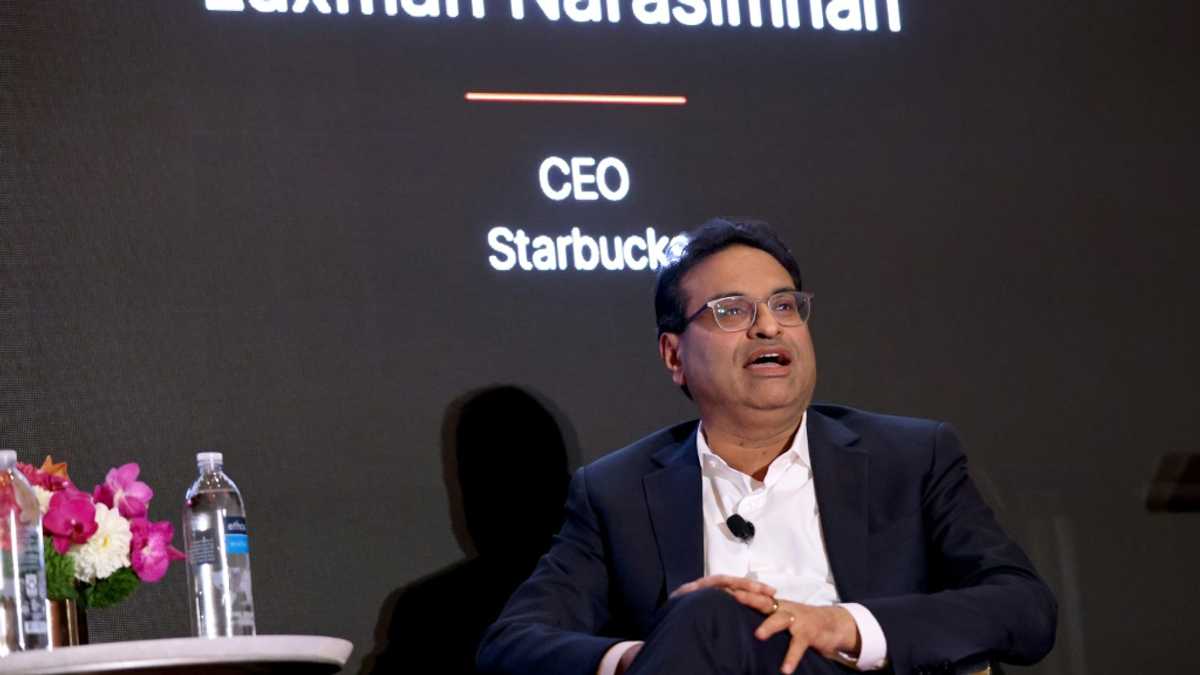 Starbucks profits fall again but CEO says turnaround underway