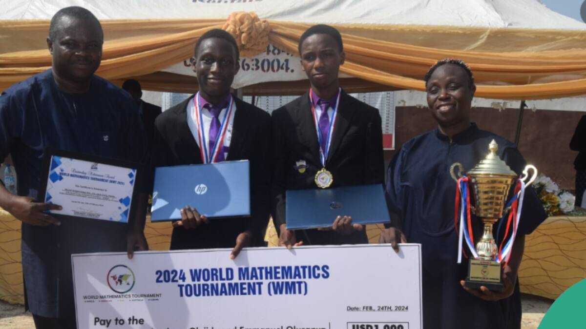 "They Won $1000": 2 Nigerian Students Defeat 590 Schools From 33 ...