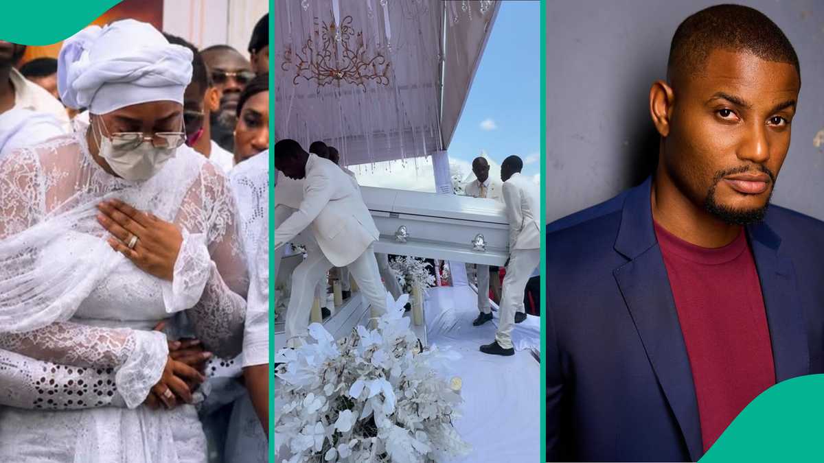 Netizens urged to give Alexx Ekubo’s widow privacy after emotional burial
