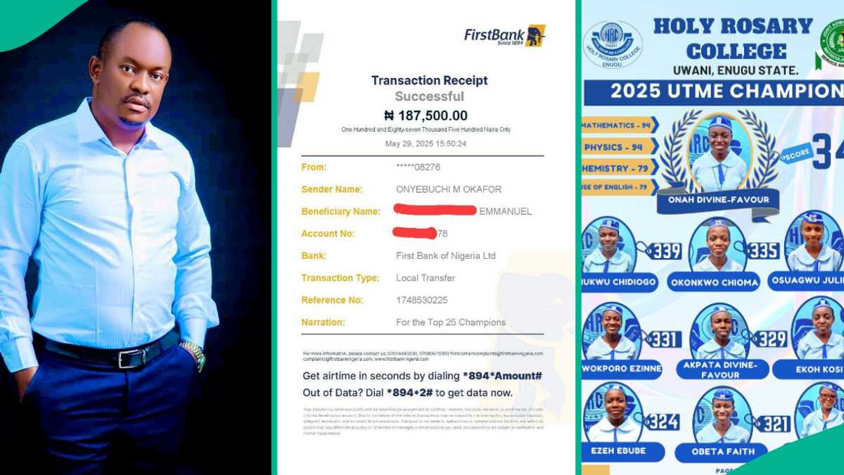 2025 UTME: Teacher pays N187,500 as he refunds cost of JAMB forms for 25 girls who scored above 299