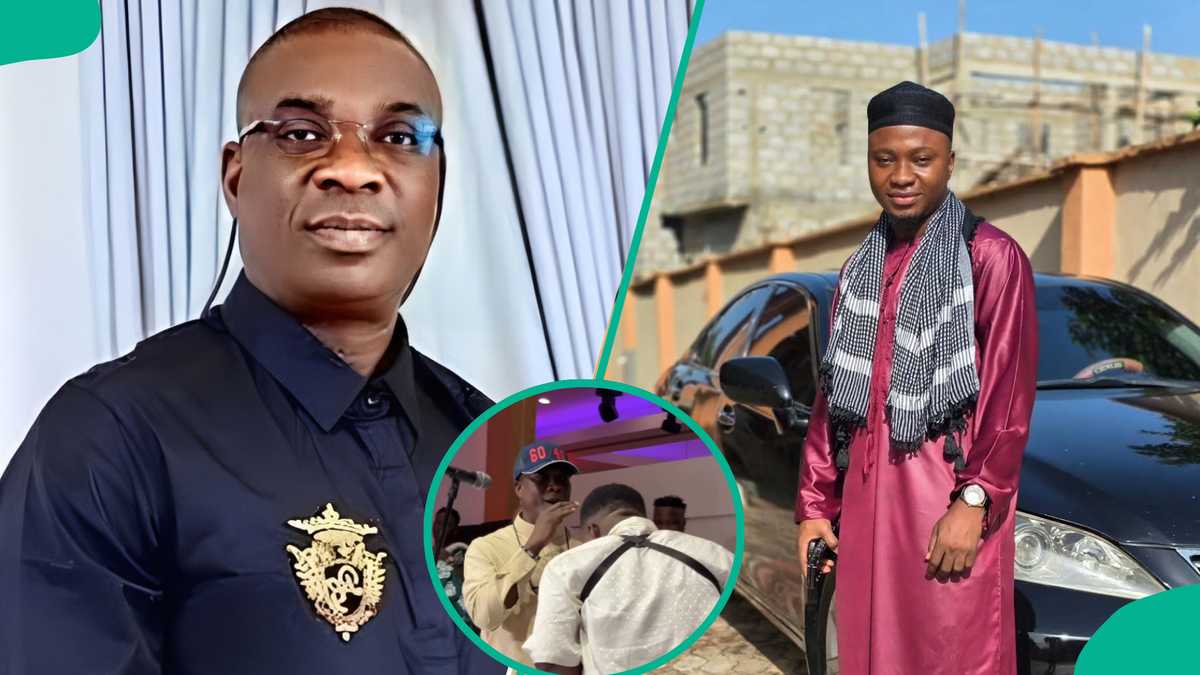 Heartwarming moment Wale Sax surprises KWAM 1 with his favourite song during performance