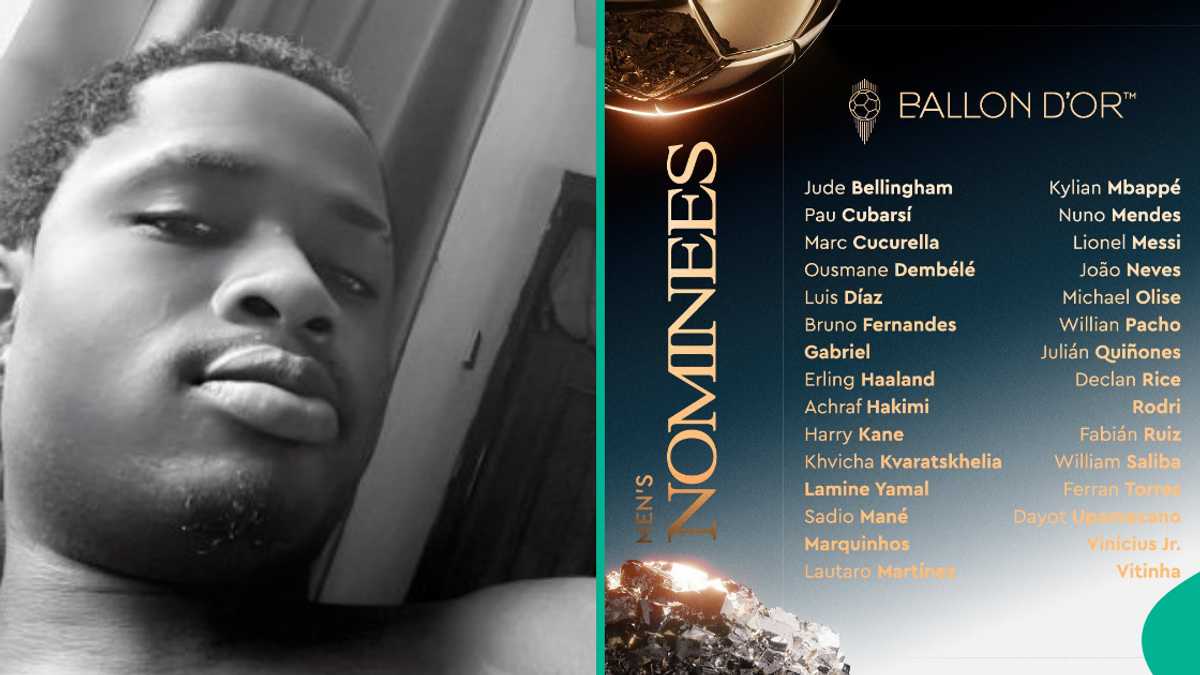 Man expresses disappointment following release of 2026 Ballon d'Or nominees list