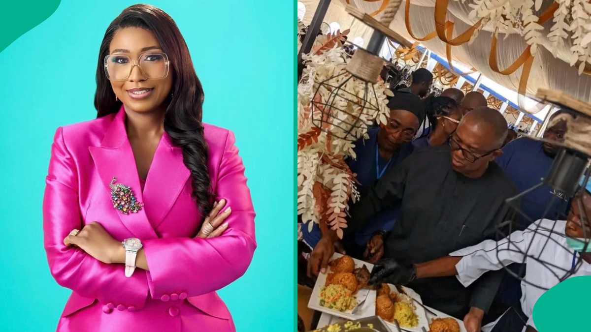 TVC Presenter Morayo Under Fire Over Cryptic Post, Fans Speculate: "Because Peter Obi Served Food?"