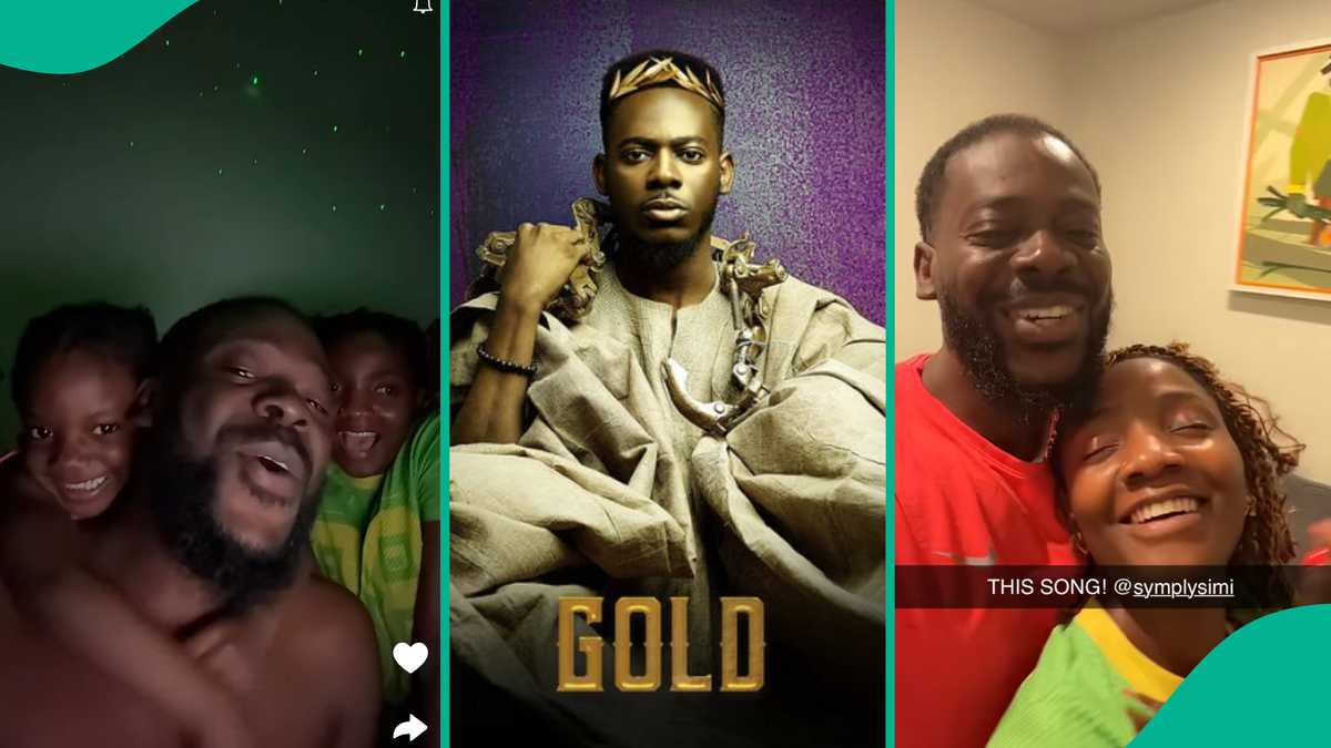 See emotional video of Adekunle Gold, Simi and Deja singing song from his 1st album