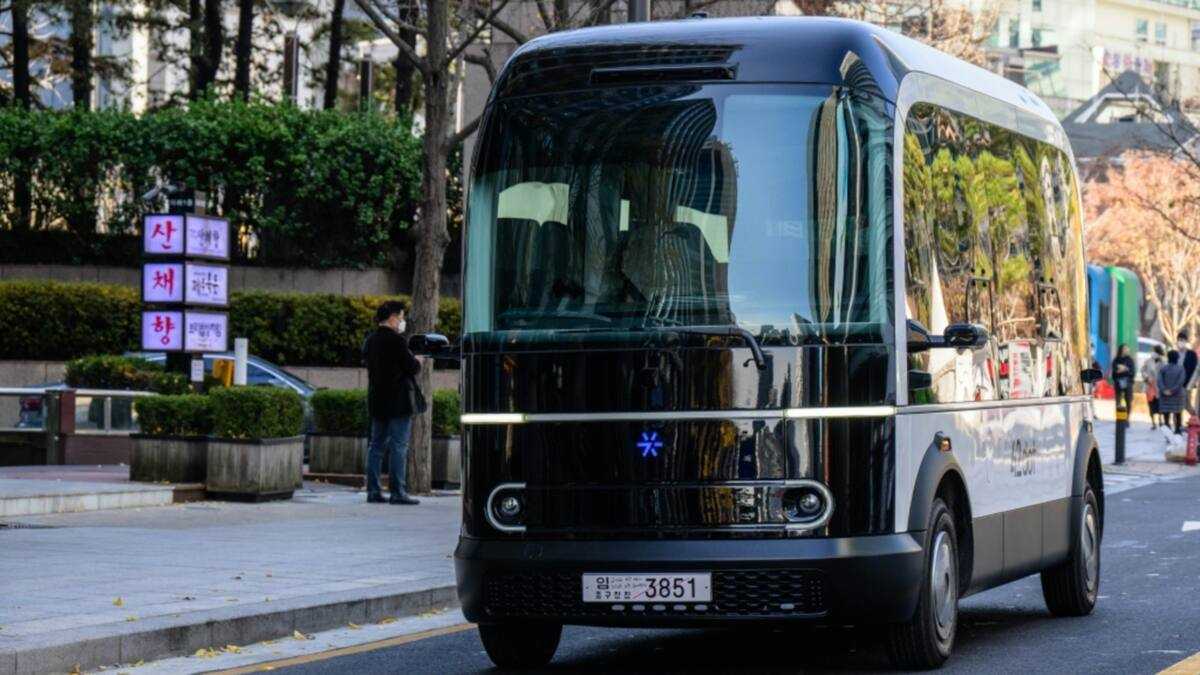South Korean capital launches self-driving bus experiment - Legit.ng