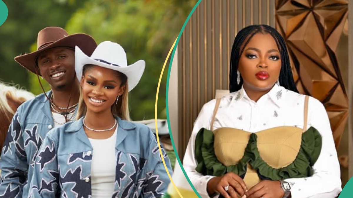Funke Akindele prays for Priscilla Ojo ahead as she lands in Tanzania for her wedding ceremony