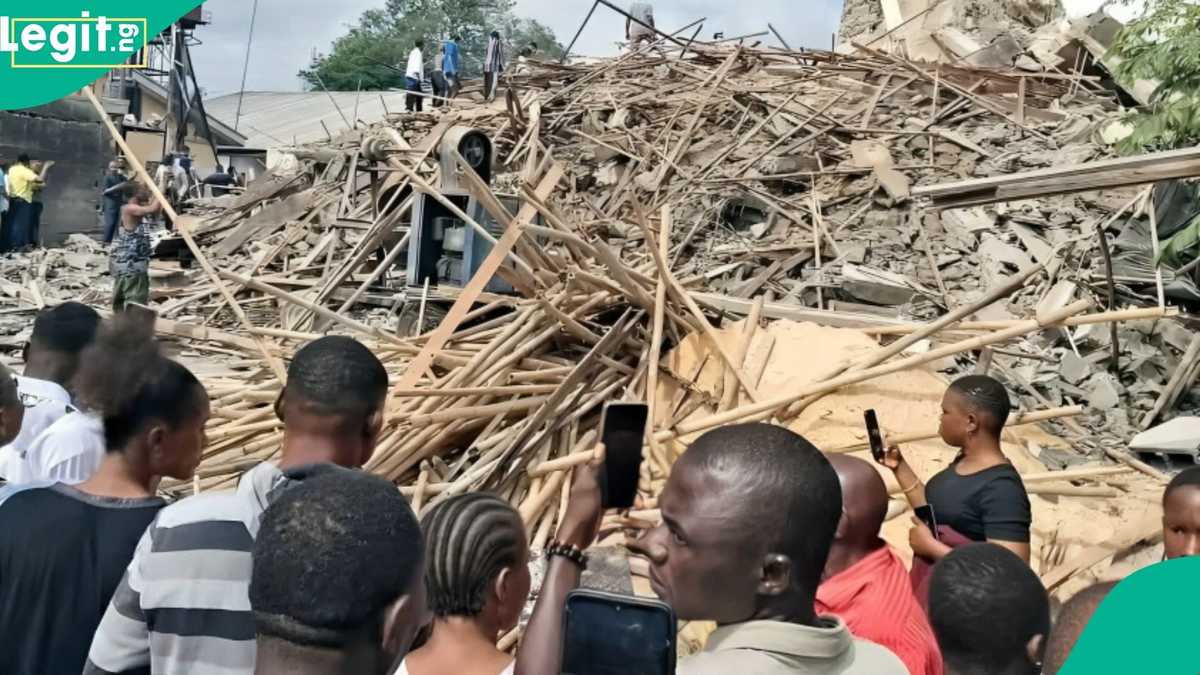Building Collapse Breaking: 3-Storey Building Collapses, Many Trapped, Photos, Videos ...