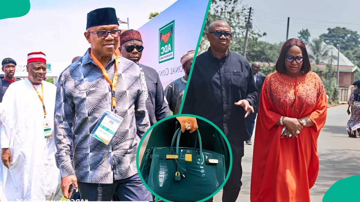 Peter Obi reacts to N250m Hermès bag controversy involving his wife